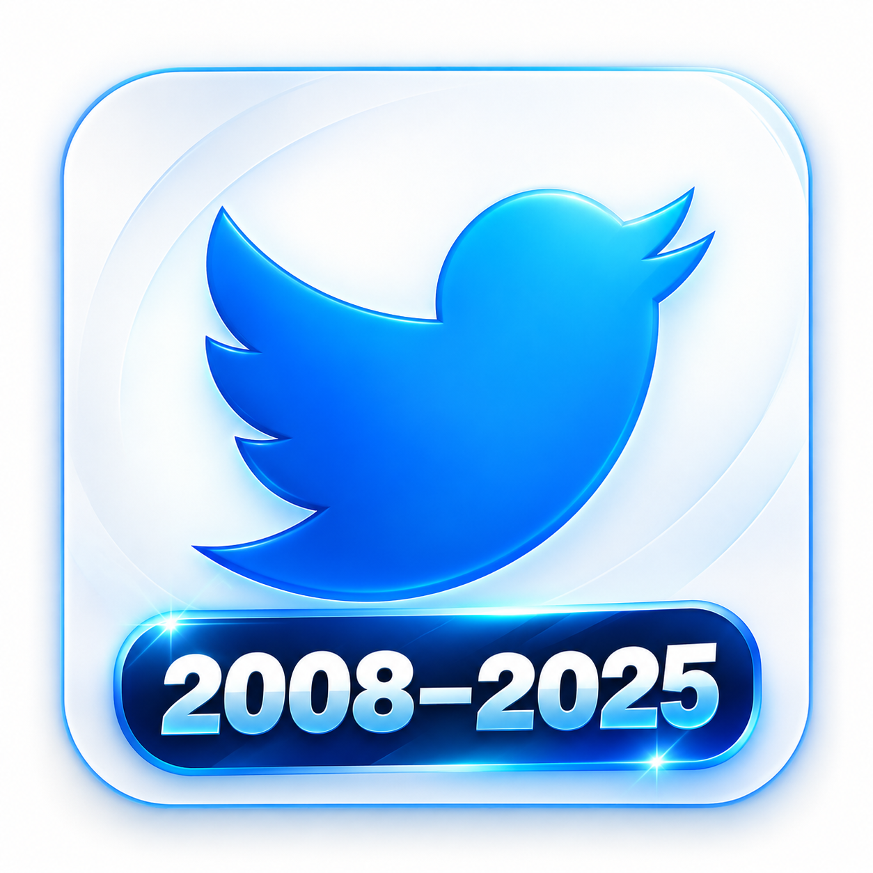 Product illustration: Aged Twitter (X) Accounts 2008–2025
