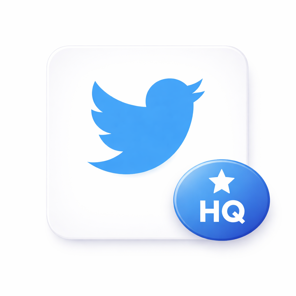 Product illustration: Fresh Twitter Accounts