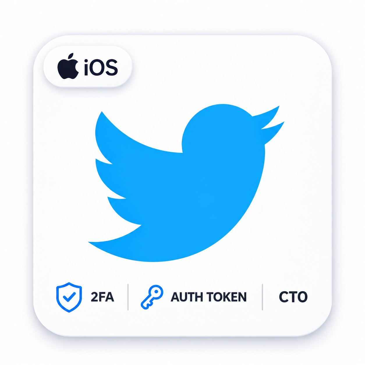 Product illustration: iphone x accounts